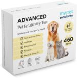 My Pet Sensitivity Advanced At-Home Test - 460 Items Tested 35 Day Results, Hair Sample Tests for Common Ingredients in Food, Non Food, Environmental, Nutrition, Metals, Minerals Additive Items