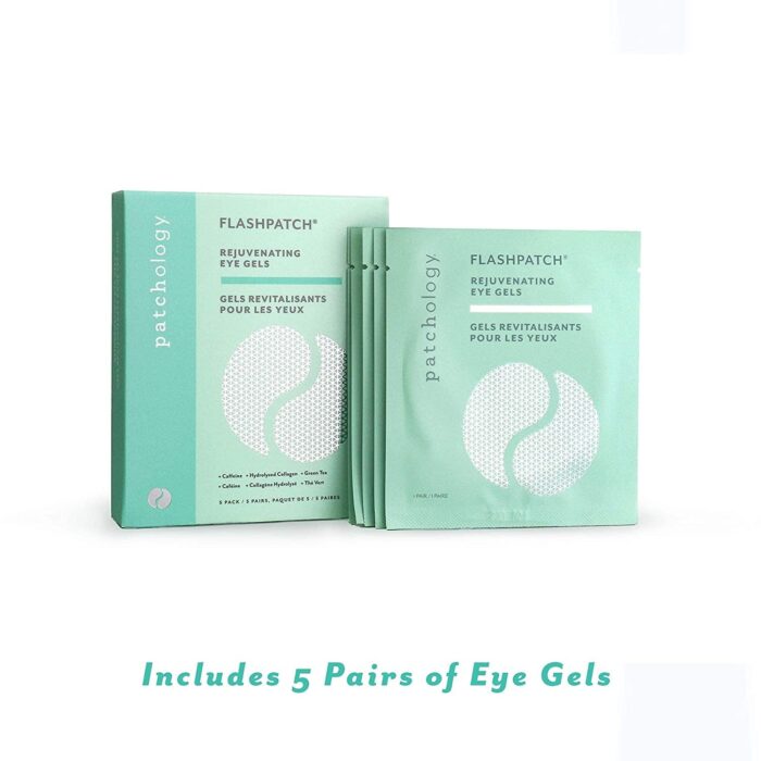 Brand Patchology Item Form Gel Product Benefits These hydrogels work in 5 minutes to deliver quick deep hydration, relieve puffiness and soothe fatigue.These hydrogels work in 5 minutes to deliver quick deep hydration, relieve puffiness… See more Scent Rose Skin Type All