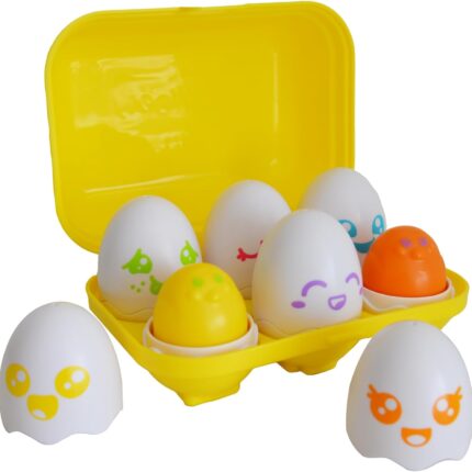 TOMY Toomies Hide and Squeak Eggs Baby Toy