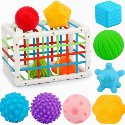 nicknack Baby Sensory Toys 12-18 Months, Montessori Toddler Toys for 1 Year old Boys Girls Gifts