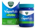 Vicks VapoRub 100 gr, Relief Of Cough Cold & Flu Like Symptoms, Relieves 4 Cold Symptoms: Nasal Catarrh, Nasal Congestion, Cough & Sore Throat, Helps You Sleep For Adults & Kids