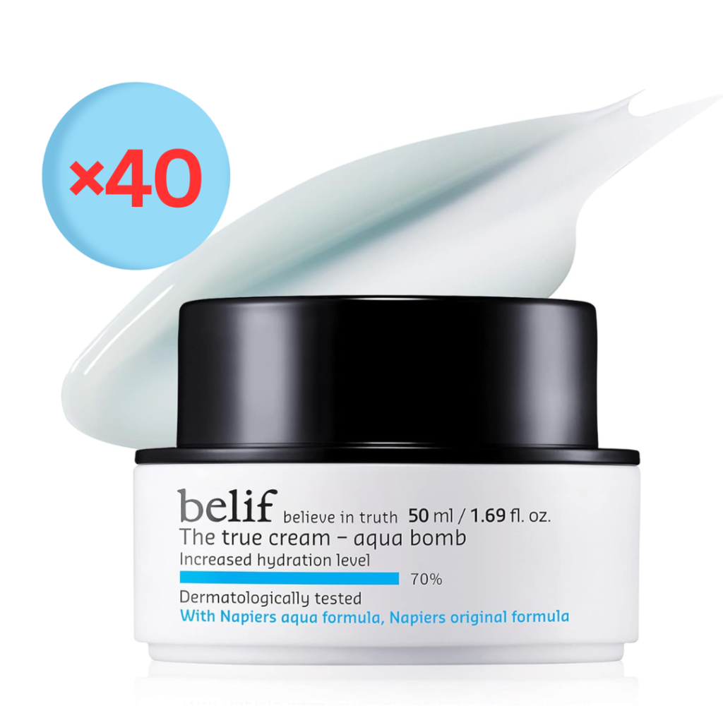 Belif the True Cream Aqua Bomb 50 ml Moisturising Cream for Combination with Oily Skin Face Cream, Hydration, Clean Beauty