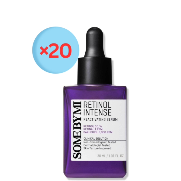 SOME BY MI Retinol Intense Reactivating Serum - 1.01Oz, 30ml - Mild 0.1% Retinol Serum for Anti-Aging and Glass Skin - Improvement of Post Acne Marks, Skin Texture and Elasticity - Korean Skin Care