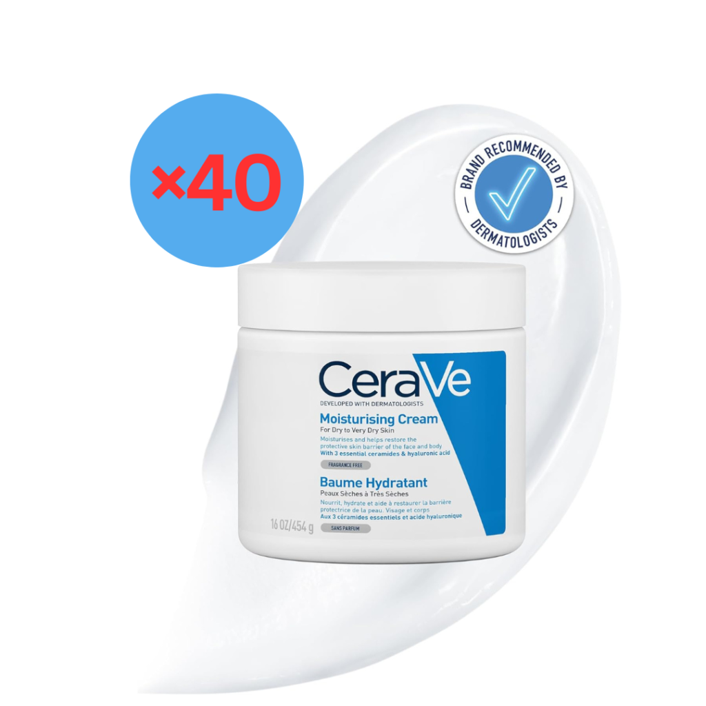 CeraVe Moisturising Cream Pot with Hyaluronic Acid and 3 Essential Ceramides for Dry to Very Dry Skin 454g​