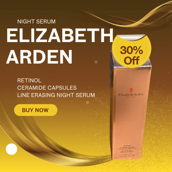 Elizabeth Arden Ceramide Retinol Line Erasing Night Serum 90 Capsules | 42ml